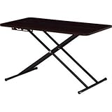 リフティングテーブル（ダークブラウン） KT-3181DBR