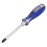 uxcell プラスドライバー 6.35mmx100mm ノンスリップグリップ 6mm