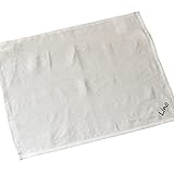 Sleep Tailor キッチンクロス 麻100％ 36×46ｃｍ 上質 日本製 リネン キッチン 食器用 キッチンタオル ランチョンマット ふきん 台拭き リネンタオル カウンタークロス ティータオル ディッシュマット ランチクロス 抗菌 防臭 消臭 吸水 速乾 フレンチリネン 人気 売れ筋 国産 ナチュラル 麻 リーノ Lino (ホワイト)