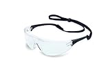 UVEX by Honeywell 11150755 Millennia Safety Eyewear Black Frame, Clear Lens with Fog-Ban Anti-Fog Co