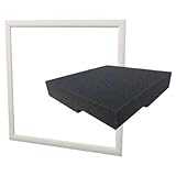 フクビ化学 壁用点検口枠NF11・吸音材セット 12.5mm用 250×250mm 1箱15セット価格 NFS1225