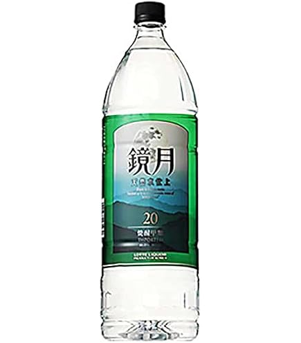 Amazon.co.jp: 甲 サントリー 鏡月グリーン 25°ペット取手付 4L × 4本