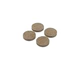 光 硬質フェルト ブラウン 22mm丸×4mm 00781427-1 PQ22-2