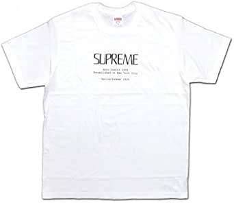 Amazon シュプリーム Supreme メンズ アンノドミニtシャツ ホワイト Anno Domini Tee Ss M L L 並行輸入品 Tシャツ カットソー 通販