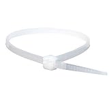 AVB Cable CT-08-18-WH Cable Ties, 8", White, (Pack of 100) [並行輸入品]