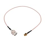 Dovewill ハイパワーRP TNCオス → RF SMA オス　プラグジャンパー　同軸コネクタケーブル　干渉防止　