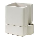 IKEA　SOTCITRON　自動水やり機能付き植木鉢　10.5cm　ホワイト　40289443