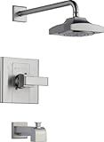 Delta Faucet T14486-SS Arzo Monitor 14 Series Tub and Shower Trim, Stainless [並行輸入品]