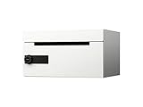 NASTA　【受注生産品】集合郵便受箱/前入前出/可変ダイヤル錠/ホワイト　KS-MB508S-LK-W