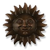 Smiling Sunface Doorbell Ringer - Brass by Michael Healy Designs