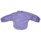 Silly Billyz Long Sleeve Fleece Bib in Lilac, Size: Large by Silly Billyz