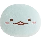 AB38706 すみっコぐらし えもじ～ずぬいぐるみ ぬいぐるみバッジ とかげ