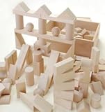 積木　積木4Bセット　木のおもちゃ　(90pcs) 　積み木　ブロック