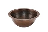 プレミア銅製品lr14fdb 12 " Small Round [カウンタハンマー銅SI、 1.5" Non-Overflow LR14FDB 1