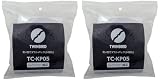 【2個セット】ツインバード 掃除機 使い捨て ダストパック 24枚入り TC-E264B / TC-E263GY 専用 紙パック TC-KP05