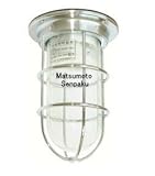 松本船舶電機 マリンランプ デッキライトシリーズ NEWデッキ シルバー NW-DK-S 【ランプ別売】【屋内 屋外兼用】