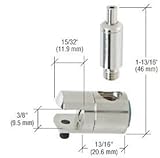 C・R・Laurence y01cr CRL Single Sidedコネクタwith Tensioner for 3 / 8ガラスby c.r. Laurence
