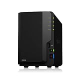 Synology NASキット 2ベイ DS218 クアッドコアCPU 2GBメモリ搭載 ミドルライトユーザー向け 国内正規代理店品 電話サポート対応品 DiskStation