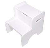 KidKraft Two Step Stool%ｶﾝﾏ% White [並行輸入品]