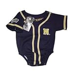 Navy Midshipmenベビー/幼児Baseball Jersey Onesie 12 – 18ヶ月