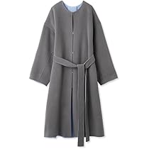 Amazon | [フレイ アイディー] カシミヤ混BALLIリバーコート