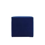 arne スツール 1人掛け チェアー ソファ 腰掛け 椅子 背もたれ無し Cube’s L52 ブルー モケット ファブリック 布張り