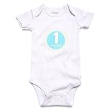 Romperinbox （ ロンパースインパック）半袖ロンパース　子供用　赤ちゃん用　ベビー服♥肌着新生児夏 男女兼用(1ヶ月(ブルー))