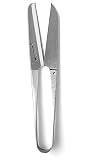 播州刃物 水池長弥(Osami Mizuike) 作／千華（印）／握り鋏 青鋼 片丸 150mm / Banshu Hamono Japanese Grip Scissors “Blue Steel”
