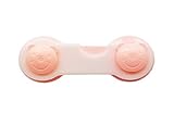 新しい子安全ラッチ製品5点トイレキャビネット食器棚引き出し冷蔵庫ロック ピンク 4328274163