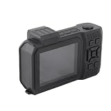 4K水中カメラ、65MP 33FT防水デジタルカメラオートフォーカスデュアルスクリーン10倍デジタルズームタイムラプス、フィルター、シュノーケリング用フラッシュ付きコンパクトポイントアンドシュートカメラ (黒)