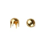 1003 Pearl Nailhead, Size 16, Solid Brass, Gold Finish, 650 pieces per pack by C&C Metal Products Co