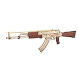 つくるんです® 日本語説明書付 3D ウッドパズル (リボルバー)