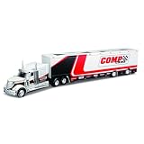 Maisto（マイスト） 1/64 トレーラートラック コンプカムズ ホワイト ミニカー ダイキャストカー 完成品 12418 (COMP)