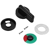 ドアロック ナイロン バスルーム インジケータドアロック 実用 空き状態 プライバシーインジケータロック ツール ポリシー用 ネジ付き ハードウェア アクセサリー トイレ（ MY-700）