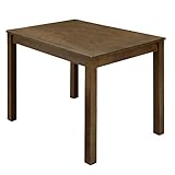 関家具(Sekikagu) ダイニングテーブル ダークブラウン 幅75×奥行75×高さ70.5cm オーク突板 176061