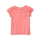 ジンボリー GYMBOREE/ ハートポケットティ ピーチ トップス半袖Tシャツ 4歳【並行輸入】