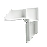 Prime-Line Products PL 14939 No-Miter Screen Frame Corner, 7/16" x 1", White Plastic,(Pack of 20) [並