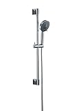 Greenspring 5機能ハンドヘルドシャワーヘッドマッサージハンドシャワーヘッドコンボ調節可能なスライドバー、ポリッシュクローム