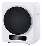 Kennkari 小型乾燥機 3KG 小型衣類乾燥機 卓上 一人暮らし コンパクト 壁掛け金具付き 壁掛け以外工事不要 (3.0KG タッチパネル操作 (ホワイト))