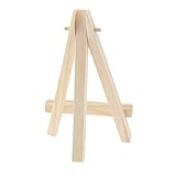 Perfk 全2サイズ　木製　ミニスタンド　絵画ツール　子供向け　クラフト　画材　立て棚　スタンド　写真/絵画ホルダー　幼稚園 - 12 * 7センチメートル