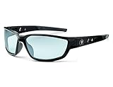 Ergodyne Skullerz Kvasir Safety Glasses - Black Frame, In/Outdoor Lens by Ergodyne