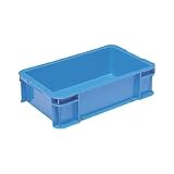 DICプラスチック:DIC DA型コンテナ ボックス型 外寸:W450×D276×H124.5 黄 DA-12 Y 型式:DA-12 Y
