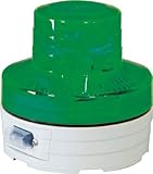 [N-3686493]日動　電池式ＬＥＤ回転灯　ニコＵＦＯ　常時点灯タイプ　緑 NUAG