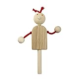 自然に触れて遊ぶ グッドトイ選定商品 津別木材工芸舎 木のおもちゃ イヤイヤ 赤