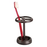 InterDesign 歯ブラシスタンド Bronze 8.3 x 8.3 x 12 cm 93760EJ