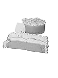 Baby Doll Bedding Regal Cradle Set, Grey by BabyDoll Bedding