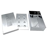 日本製 18-0 のり缶 大 束 ［湿気・海苔缶・保存容器・のりの保管箱］