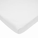 American Baby Company Heavenly Soft Chenille Porta-Crib Sheet, White by American Baby Company [並行輸入品