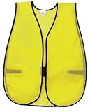 Poly Mesh Safety Vest 18 X 47 Lime by MCR Safety