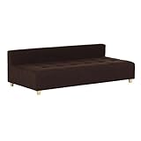 arne ベンチソファ ベンチ イス 背もたれ コーナーソファー ローソファー Baggy DX-armless 3×7 ファブリック ダークブラウン